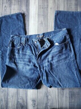 Plugg Classic Men's Blue Denim Jeans 38x34